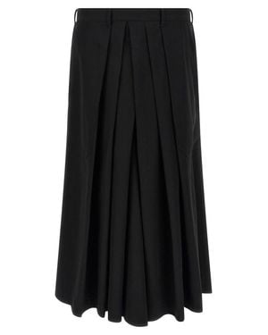 Yohji Yamamoto Hakama' Pants - Black