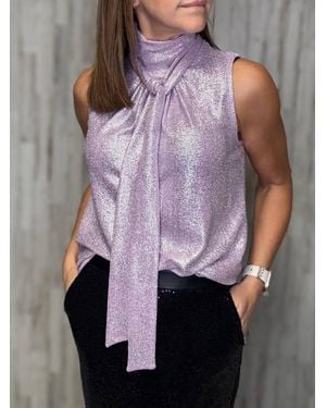 Clara Sunwoo Glitter And Glitz Top - Purple