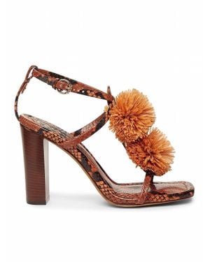 Ulla Johnson Isolde High Heel Sandal - Brown