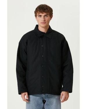 PCFG Store Cotton Puffer Jacket - Black
