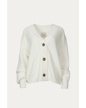 Harris Tapper Lang Cardigan - Natural