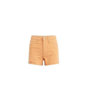 Hudson Jeans Devon Boyfriend Shorts 26 Cotton High-Rise Jdm425 - Black