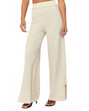 Project Social T Beau Wide Leg Pant - Natural