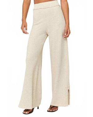 Project Social T Beau Wide Leg Pant - Natural