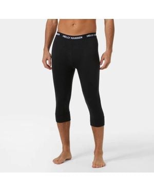 Helly Hansen Lifa Merino Midweight 3/4 Pant - Black