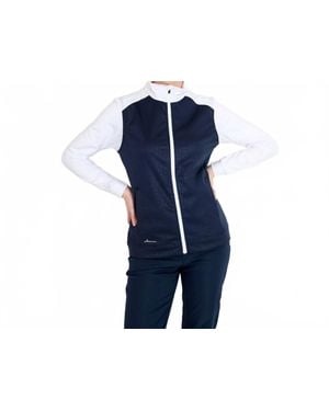 Abacus Sportswear Kingsbarn Windproof Hybrid Jacket - Blue