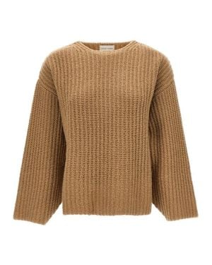 Loulou de Saison 'Lola' Sweater - Natural