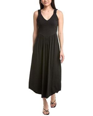 Nation Ltd Celine Midi Dress - Black