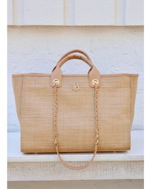 Caroline Hill Melissa Tote Bag - Blue