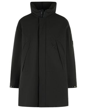 C.P. Company Long Down Jacket - Black