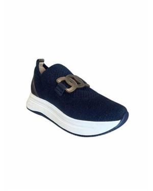 Softwaves Simone Platform Shoes - Blue