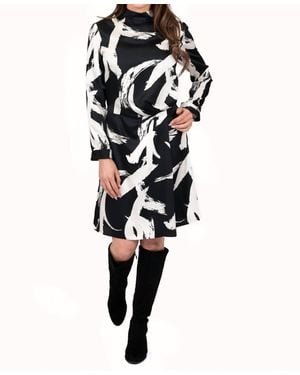 Scapa Lauren Perre Long Sleeve Dress - Black