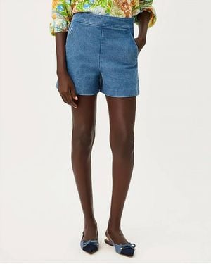 Lilly Pulitzer Sarissa Stretch Denim Short - Blue