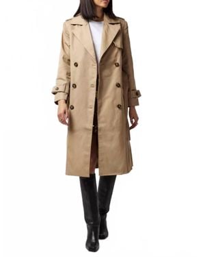 French Connection Coco Twill Trench Coat - Natural