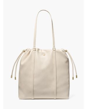 Michael Kors Outlet Matilda Large Cinch Tote Bag - Natural