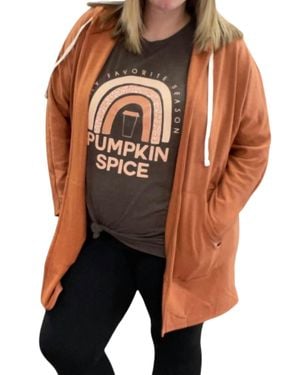 Honeyme Hooded Cardigan - Black