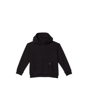 Honor The Gift Noble Hoodie Kids 100% Cotton Kangaroo Pocket Red571 - Black