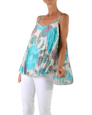 Gigi Moda Edie Tank Top - Blue