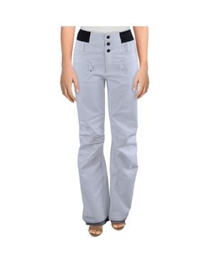 Roxy Insulated Polyester Snow Pants - Gray