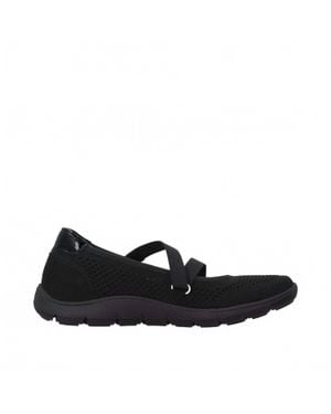 Remonte Mary Jane Flats - Black