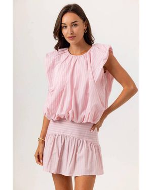 Sundays Stripe Keira Top - Pink