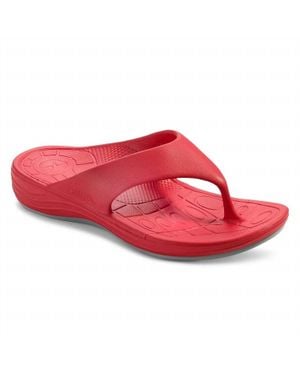 Aetrex Maui Sandal - Red