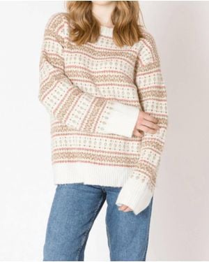 Dex Elowen Crewneck Sweater - Natural