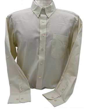 Panhandle Solid Button Down Shirt - Gray
