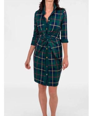 Gretchen Scott Twist & Shout Dress - Blue
