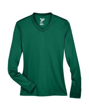 Team 365 Zone Performance Long Sleeve T-Shirt - Yellow