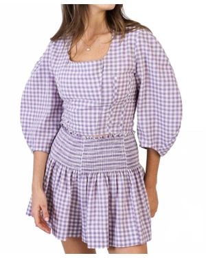 KOCH Erica Mini Skirt - Purple