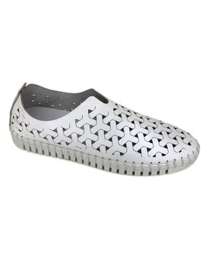 Eric Michael Inez Slip-On Shoe - White