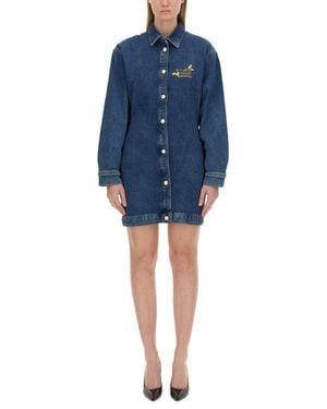 Moschino Denim Dress For - Blue