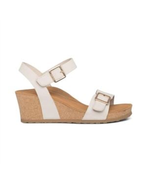 Aetrex Lexa Sandal - White