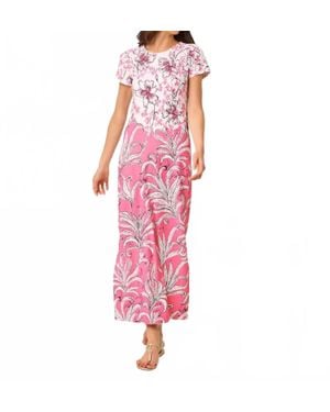 Lilly Pulitzer Kaden Upf 50+ Maxi Dress - Pink