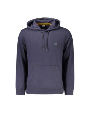 BOSS Cotton Hoodie - Blue