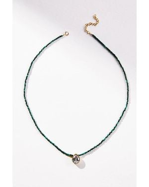 Kozakh Rosario Spinel Necklace - White