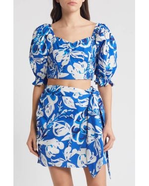 Cleobella Rayna Top - Blue
