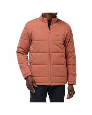 Travis Mathew Climate Drop Jacket - Red