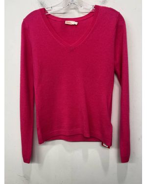 ABSOLUT CASHMERE V Neck Sweater - Red