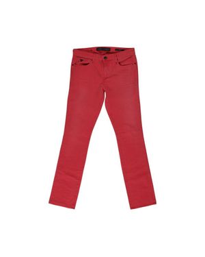 Guess Red Cotton Skinny Jeans