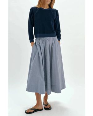 Suzie Kondi Tilos Shrunken Sweatshirt - Blue