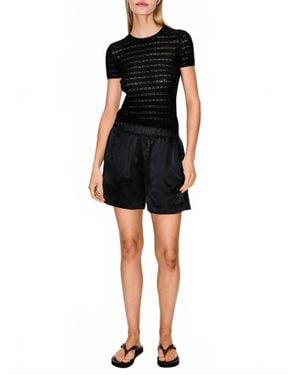 SABLYN Brynn High Rise Short - Black
