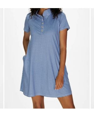 Duffield Lane Sammi Gingham Dress - Blue