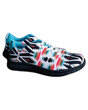 Rowdy Crowd Atoka Western Sneakers - Blue