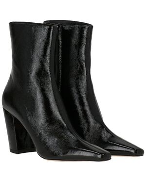 Jimmy Choo Zadie 85 Leather Bootie - Black