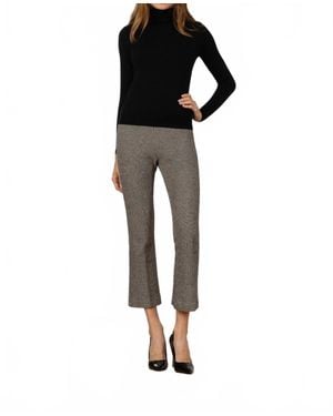 Avenue Montaigne Leo Flare Cut Pants - Black