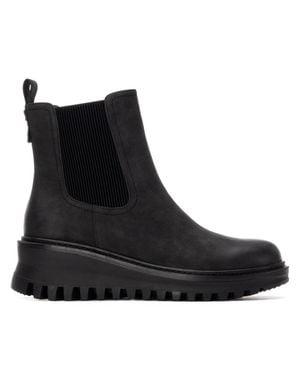 Xti Casual Chelsea Booties Refresh Collection By - Black