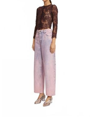 Roseanna Hilton High Rise Jeans - Purple