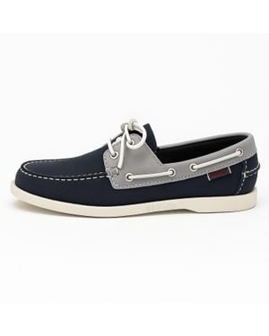 Sebago Spinnaker Moccasin Shoes - Blue